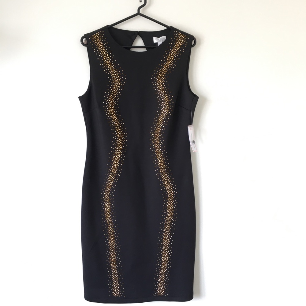 BISOU BISOU Black Bodycon Dress